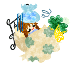 Pretty little people -Clover- sticker #15643360