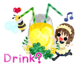 Pretty little people -Clover- sticker #15643363