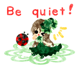 Pretty little people -Clover- sticker #15643365