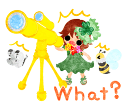 Pretty little people -Clover- sticker #15643366