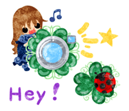 Pretty little people -Clover- sticker #15643372