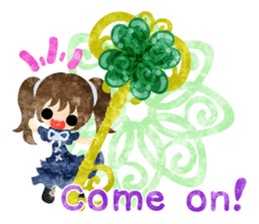 Pretty little people -Clover- sticker #15643374