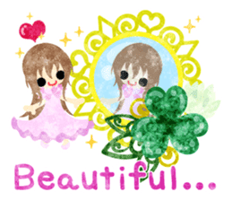 Pretty little people -Clover- sticker #15643376