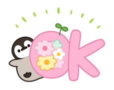 healing penguin(spring ver.) sticker #15643436