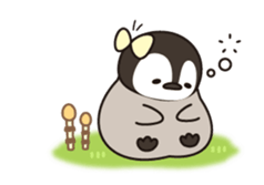 healing penguin(spring ver.) sticker #15643440