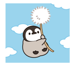 healing penguin(spring ver.) sticker #15643457