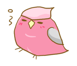 Cute Galah"Momoji" sticker #15643842