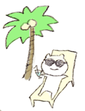 ne ko san sticker #15644453
