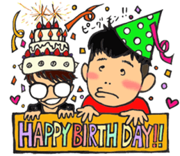 COMEDIANS"HATSUKOI TARO"TARO&KOUSUKE sticker #15644968