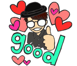 COMEDIANS"HATSUKOI TARO"TARO&KOUSUKE sticker #15644971