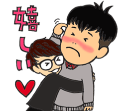 COMEDIANS"HATSUKOI TARO"TARO&KOUSUKE sticker #15644975