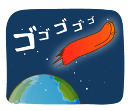 Stinging tongue seal sushi2 sticker #15645057