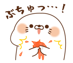 Stinging tongue seal sushi2 sticker #15645075