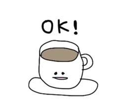 cafe sticker sticker #15646046