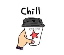 cafe sticker sticker #15646059