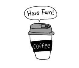 cafe sticker sticker #15646073