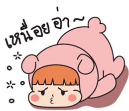 Pink bear (Girls) sticker #15646148