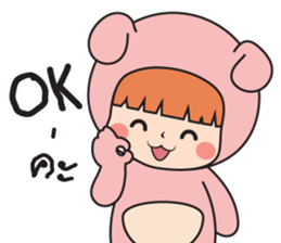 Pink bear (Girls) sticker #15646150