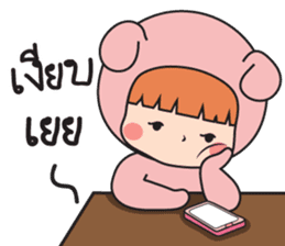 Pink bear (Girls) sticker #15646160