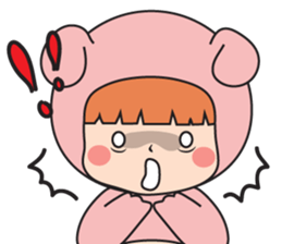 Pink bear (Girls) sticker #15646163