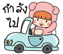 Pink bear (Girls) sticker #15646181