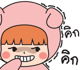 Pink bear (Girls) sticker #15646182