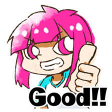 Sticker for gamers in japan sticker #15647164