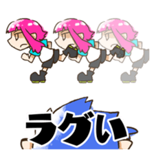 Sticker for gamers in japan sticker #15647174