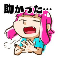 Sticker for gamers in japan sticker #15647185