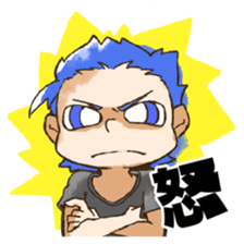 Sticker for gamers in japan sticker #15647188