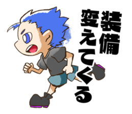 Sticker for gamers in japan sticker #15647194