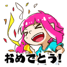 Sticker for gamers in japan sticker #15647195