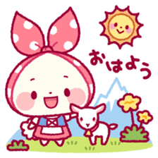 Mochizukin-chan Message Stickers sticker #15647554
