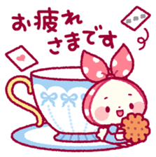 Mochizukin-chan Message Stickers sticker #15647566