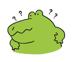 A funny crocodile 4 sticker #15647597