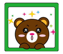BuBU bear action vol.2 sticker #15648689