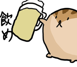 Squirrel hamster sticker #15649239
