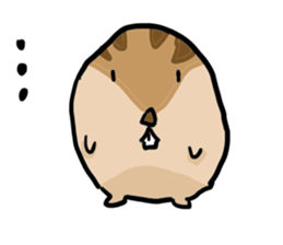 Squirrel hamster sticker #15649240