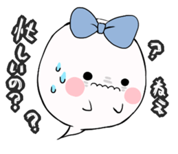 Cute menhera Ghost sticker sticker #15649452