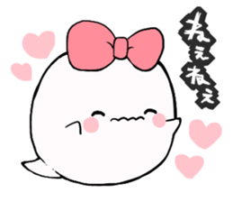 Cute menhera Ghost sticker sticker #15649454