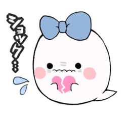 Cute menhera Ghost sticker sticker #15649460