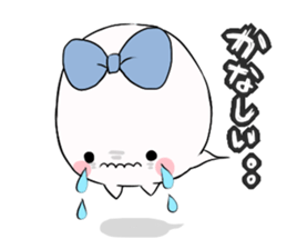 Cute menhera Ghost sticker sticker #15649468