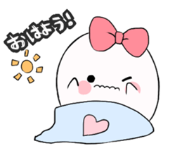 Cute menhera Ghost sticker sticker #15649476
