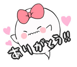 Cute menhera Ghost sticker sticker #15649480