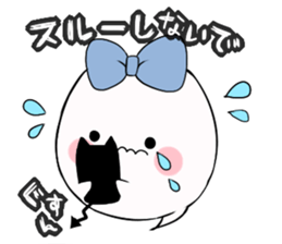 Cute menhera Ghost sticker sticker #15649490