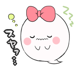 Cute menhera Ghost sticker sticker #15649508