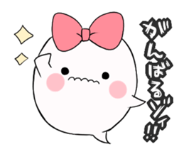 Cute menhera Ghost sticker sticker #15649510