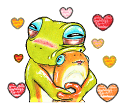 Kiiro-frogs sticker #15649854