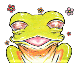Kiiro-frogs sticker #15649855