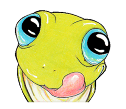 Kiiro-frogs sticker #15649858
